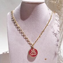 2025 Chunky Red Chip Stone Choker Asymmetric Pearl Natural Carnelian Agates Coral Quartzs Gem Necklace Reiki Bohemian Jewelry Gift For Women Men