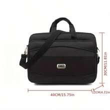 Laptop Messenger Bag, Business Briefcase Gift, Unisex, Adjustable Shoulder Strap, High-Quality Office Bag, Fits Laptop/Computer/Notebook, Suitable For Teens, Casual Outdoor, Athletic, Vacation, Travel, Graduation Gifts, Birthday Accessories