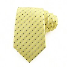 ZONFAZ 男士经典条纹格纹领带一条，时尚波点领带，舒适亲肤，适合婚礼、工作、派对等场合，是送给男友/丈夫的最佳礼物 - 彩色 - 查看 17