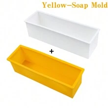42oz Flexible Silicone Rectangular Soap Mold DIY Bee Honeycomb Rose Design Silicone Mat Perfect For DIY Soap Candle Mkaing Including Sturdy Plastic Boxes - Multicolor - View 11