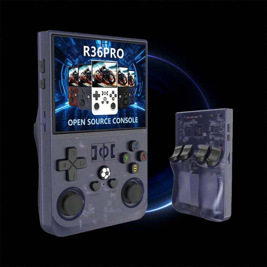 R36Pro Retro Handheld Gaming Console Linux System Support Wifi Portable ...