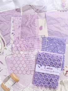 15pcs/Pack Bahan Kertas Buatan Tangan Dekoratif Romantis, Perlengkapan Sekolah, Kembali ke Sekolah - Satu-Ukuran - View 16