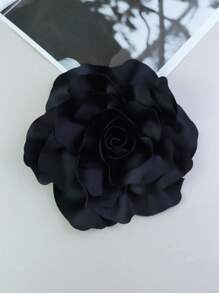 20cm 2024 Korean Style 3D Satin Peony Flower Handmade Brooch, Versatile Apparel & Dress Accessory Valentines - Flower - View 6