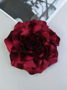 20cm 2024 Korean Style 3D Satin Peony Flower Handmade Brooch, Versatile Apparel & Dress Accessory Valentines - Flower - View 8