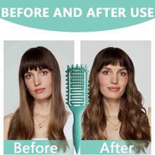 2 paquetes de nuevos cepillos para cabello rizado y transpirables, diseñados para definir y dar forma al cabello rizado de mujer, diseñados por Candybrush