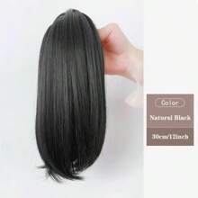 Synthetic High Temperature Resistant Micro Curly Hair Ponytail Wig Clip In Ponytail Coiffure Hair Accessory Women Ponytail Extensions Extensions Hair Suitable For Women Christmas Holiday Wigs - Multicolor - View 13