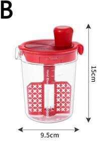 Mezclador de condimentos, mezclador manual para el hogar, mezclador de salsa de ajo y soja, utensiio personalizado para salsas caseras, suministros de cocina
