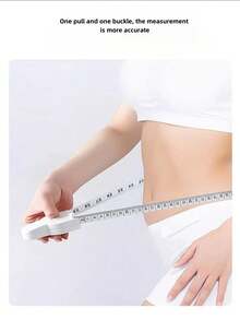 Portable Measurement Soft Ruler Household Cutting Office Tools Process Measurement Ruler Automatic Shrinkage Measurement Tape Ruler PVC Double-Sided Scale Measurement Ruler - Measurements - View 7