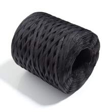 200 米/卷 4 厘米彩色拉菲草纸编织绳，适用于 DIY 工艺品、礼品包装、草帽编织和花束装饰、派对节日装饰配件、手工制作和礼品，适合周年纪念、圣诞节、复活节、生日、新年、情人节、毕业派对、各种庆祝礼物