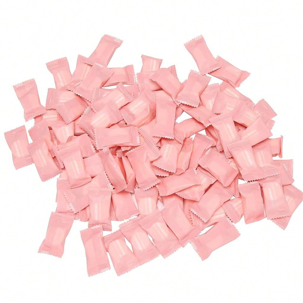 50PCS Mini Compressed Towel Disposable Capsules Towels Magic Face Care Tablet Outdoor Travel Cloth Wipes Paper Tissue