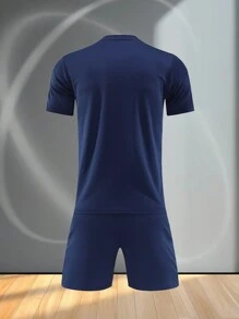 Customizable Children's And Youth Football Sets (8-12 Years Old) For 2024-2025- Personalized Jerseys And Shorts Sets, Home Design Style, With Customizable Logos, Numbers, And Text Content,Customized Boys Activewear,Easy Comfort,Easy Comfort,Birthday Gift