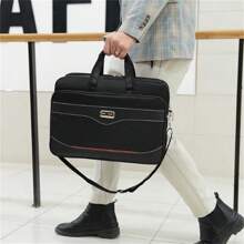 Laptop Messenger Bag, Business Briefcase Gift, Unisex, Adjustable Shoulder Strap, High-Quality Office Bag, Fits Laptop/Computer/Notebook, Suitable For Teens, Casual Outdoor, Athletic, Vacation, Travel, Graduation Gifts, Birthday Accessories