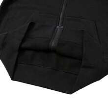 Nike 男士连帽开衫夹克，针织休闲运动服，保暖内衬保暖夹克 BV2646-010 - 黑色 - 查看 5