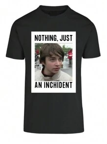 Playera Charles Leclerc Just an Inchident - Negro - Ver 1