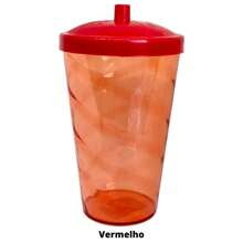 Vermelho Copo Colorido