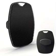 2pcs/1pc SoftTouch Gentleman's Exfoliator - Ergonomic Non-Slip Handle, Soft Silicone Body Scrubber For Gentle Skin Care, Easy Clean & Rinse, Ideal For Shower Or Bath