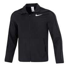 Nike 男士夹克，2026新款外套 M NK DF TEAM WVN JKT 梭织夹克 DM6620-011 - 黑/(白) - 查看 1