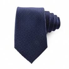 ZONFAZ 男士经典条纹格纹领带一条，时尚波点领带，舒适亲肤，适合婚礼、工作、派对等场合，是送给男友/丈夫的最佳礼物 - 彩色 - 查看 8