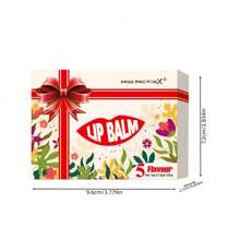 MISS FACTORX 5pcs/Box Premium Gift Set: Lip Balm Set With Hyaluronic Acid, Long-Lasting Moisturizing & Glossy, Suitable For Dry Lips, Great Gift For Women, Unique Mother's Gift