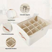 Shoe Storage Box, Shoe Organiser For Closet, Foldable Shoe Storage, Shoe Storage Organiser With Clear Lids, Can Fit Ottoman, Shoe Organiser For Wardrobe (1) - 2Pcs - View 4