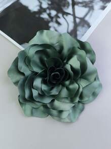 20cm 2024 Korean Style 3D Satin Peony Flower Handmade Brooch, Versatile Apparel & Dress Accessory Valentines - Flower - View 18