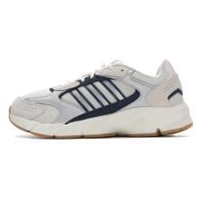 Adidas Zapatillas deportivas de correr versátiles y de moda CRAZYCHAOS 2000 para hombres - Han Jade Blanco/Plata Oscuro Metálico/Azul Tinta Legendario - Ver 1