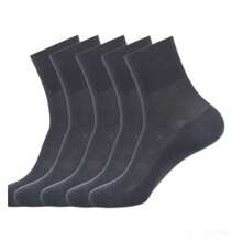 5 Pairs Of Diabetes Breathable Socks, Men's And Women's Knitting Medium Cylinder Non Binding Elastic Socks, Health Gift, High Elasticity Fabric Neutral Socks, Sweet Curse Socks, The Big D Socks, Spiking Socks, Non-Restraining, Flat Knit Upper, Comfortable, Fragrance-Free, Loose Socks - Multicolor - View 9