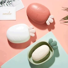 1pc Bathroom Soap Holder Tray, Multi-Purpose Washroom Soap Dish Rack, Soap Storage Container Back To School