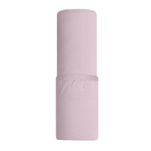 Kit 2 American Crib Sheets With Elastic In 100% Combed Cotton Mesh - Pink and White - View 9