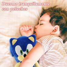 Juguetes de peluche para Hedgehog,30CM personajes de dibujos animados,Juguete de Peluche Suave para Sala de Estar,Oficina,Coche,Regalos navideños perfectos Para Niños y Niñas - Multicolor - Ver 4