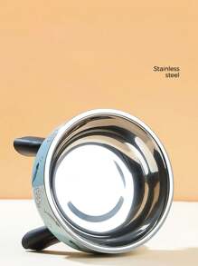 1pc Pet Elevated Feeding Bowl, Anti-Slip Anti-Spill Cat Dog Food Dish - 300ml - View 6