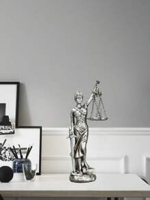 1 bức tượng Nữ thần công lý bằng nhựa, Phụ kiện trang trí, Thích hợp cho máy tính để bàn, giá sách trong nhà, văn phòng hoặc phòng học, Quà tặng ngày lễ - Nhiều màu - Xem 15