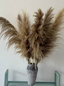Pampas Grass Decor Tall 36 Inches,8pcs Stems Tall Pampas Grass For Floor Vase,Large Natural Dried Pompass Grass Branches Tall Fluffy,Or Home Tall Pampas Grass Decor - Natural Large Pompas Floral, Dried Flowers Bouquet For Wedding, Tall Pampas Grass For Floor Plants Decor, Boho Home Decor, Party Decor