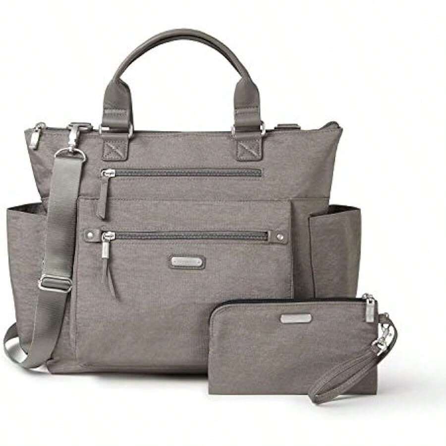 Women's 3-In-1 Convertible Backpack Multiway Travel Bag - SterlingShimmer-Talla única - Ver 1