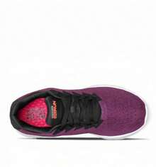Skechers GO RUN 400 女士专业跑鞋、夏季健身运动鞋、轻质缓冲运动鞋 - 中紫紅色 - 查看 6