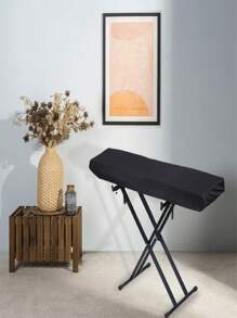 61 键电子钢琴罩、88 键电钢琴罩、电子数码钢琴防尘罩、保护罩，适用于 61 键电子钢琴和 88 键电钢琴。透气、可机洗、尺寸可调、易于使用。 - 黑色 - 查看 4