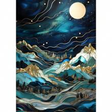 1pc Wall Arts Posters Modern Scenery Canvas Art Is Suitable For Living Rooms, Bedrooms, And Home Offices, Canvas Art, High Quality, Frameless - Multicolor - View 36