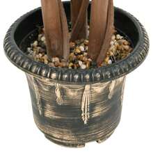 Ball Shaped Artificial Boxwood Plant In Pot 119 Cm Green Home Decor - Green - View 3