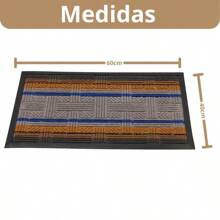 Welcome Mat Colorful Rubberized Doormat Non-Slip Door 40x60 - LEAD GREY 01 - View 5