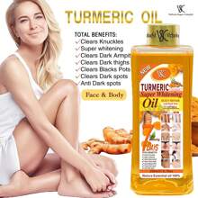200ml Turmeric Essential Oil With For Skin Massage, Body Massage, Diffuser, Aromatherapy Hair Face Care