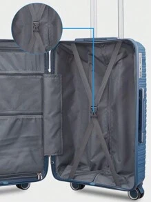 1PC LUGGAGE SUITCASE 360 DEGREE SPINNING WHEELS - Mint Green - View 5