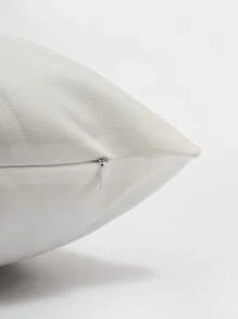 1pc Customized Name/Photo Printed Pillowcase, Wedding Couples Commemorative Gift, Home Decor, Single-Sided Printing, No Filling