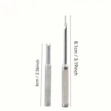 Airbrush Accessories Replacement Maintenance Tools For Any Airbrush Spray Gun Needle Packing Nut & Valve Screw Replace Parts Kit - Silver - View 5