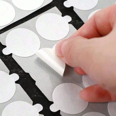 CYFUN DESIGN 300 PCS 1inch Double Sided Adhesive Wax Seal Stickers Removable Sticky Tack Putty For Wax Seal Stickers,Back To School,School Supplies