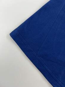 European And American Style Men's Casual Short Sleeve Round Neck T-Shirt Set, Geometric Print Design, Short Sleeve T-Shirt Top With Casual Long Pants Set