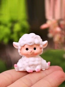 1pc 3D Cartoon Sheep Candle Silicone Mold DIY Cute Animal Lamb Shaped Diffuser Plaster Silicone Mold