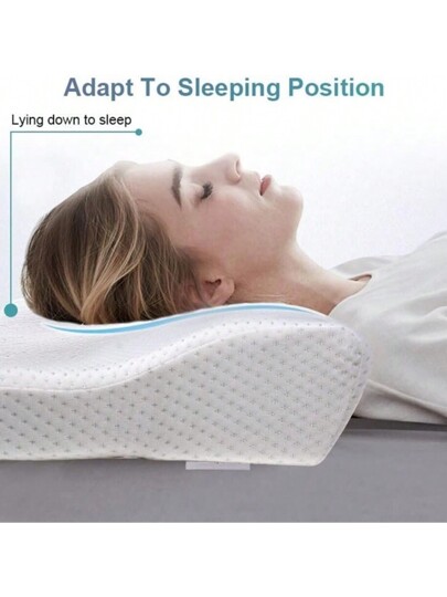 Neck Pillows Sleeping,Memory Foam Pillow,Bed Pillow,Slow Rebound Zachte Memory Sleeping Relax The Cervical Com Tafel view 5