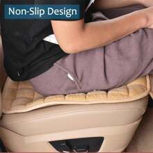 SEAMETAL Winter Plush Car Seat Cover Warm Soft Auto Seat Cushion Anti Slip Chair Protector Pad Universal For Most Car Models