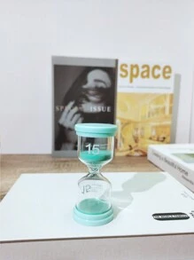 1 个塑料防摔沙漏，马卡龙色可爱沙漏，3 分钟/5 分钟/15 分钟/30 分钟，游戏计时器，学生学习计时器，厨房计时器，儿童节日礼物 - 彩色 - 查看 38