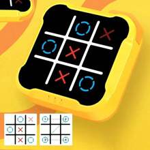 Electronic Tic-Tac-Toe Game Educational Chessboard Chess Board Board Games Chess Board Game Chess Set Portable-Batteries Not Included.
